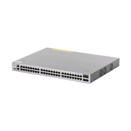 Switch Core Administrable Capa 3 Con 48 Puertos Gigabit  4 Sfp Para Fibra 10gb Gestión Gratuita Desde La Nube.