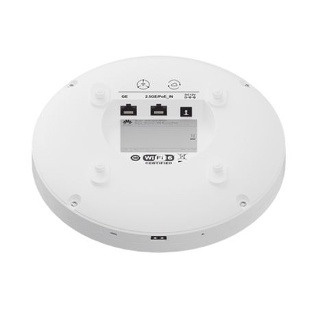 Punto De Acceso Wifi 6 De Alta Densidad /  6.575 Gbps / Mumimo 2x2x43 (2.4ghz 5ghz Y 5ghz) / Smart Antenna / Puerto Ge Y Puerto 