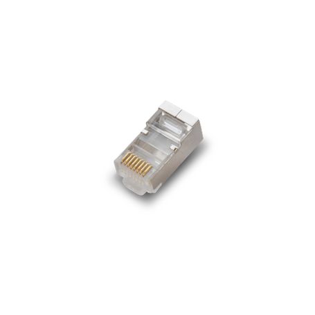 Saxxon S901b  Conector Plug Rj45 Para Cable Utp/ftp /cat 5e / Blindado / Paquete 100 Piezas 