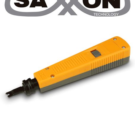 Saxxon G110  Herramienta De Impacto / Navaja Multiposicion / Para Ponchar O Cortar Cable