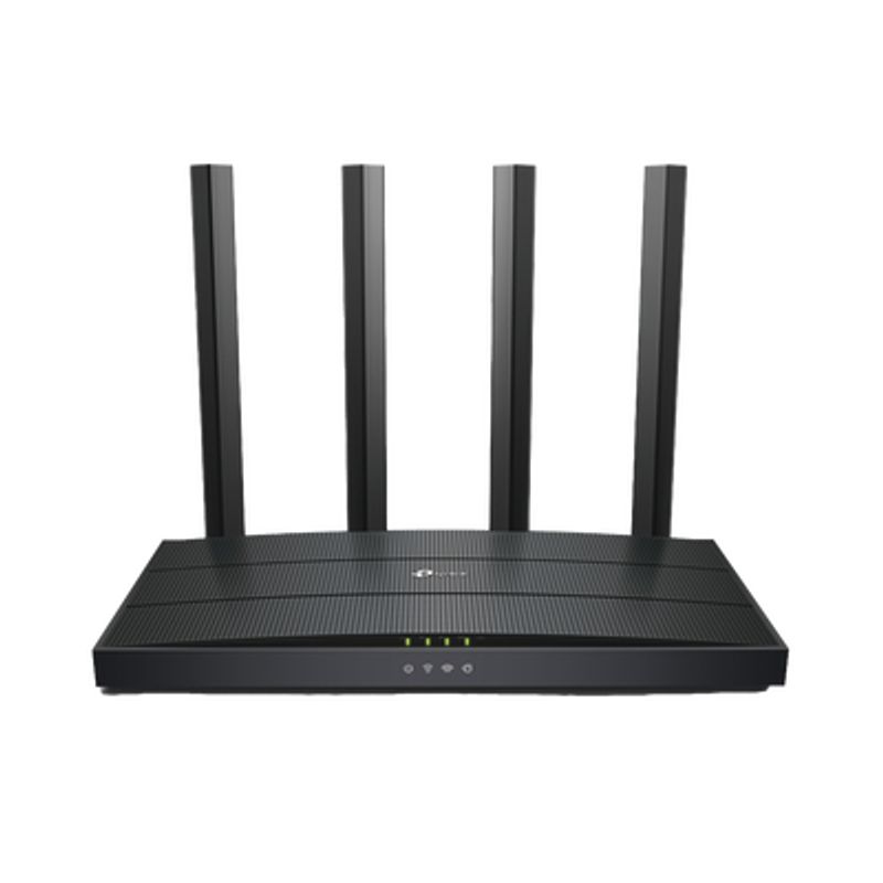 Router Wifi 6 Ax 1500mbps / Mumimo 2x2 Y Ofdma / 1 Puerto Wan 10/100/1000 Mbps / 4 Puertos Lan 10/100/1000 Mbps / 4 Antenas Beam