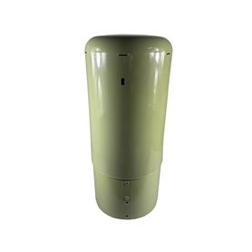 pedestal para cajas de empalme de fibra óptica cilindrico color verde con bracket estandar227506