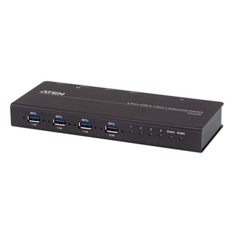 Conmutador Concentrador Industrial  4 X 4 Usb  3.2 Gen 1