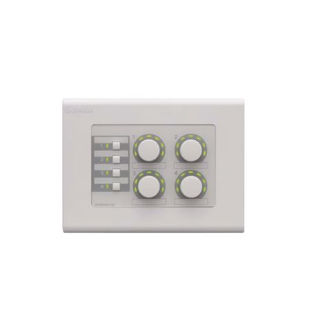 panel de control digital  4 perillas  4 switches configurables  compatible con procesadores serie ma pa y mtx