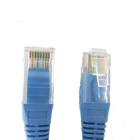 Saxxon P61ua  Cable Patch Cord Utp 1 Metro / Cat 6 / Color Azul
