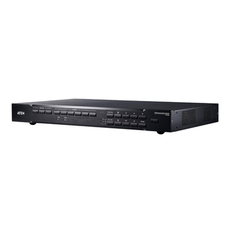 Switch Matricial 7x3  Con Escalador De Video  Streaming  Mezclador De Audio  Hdbaset  Receptor De Ir