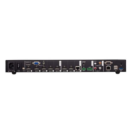 Switch Matricial 7x3  Con Escalador De Video  Streaming  Mezclador De Audio  Hdbaset  Receptor De Ir