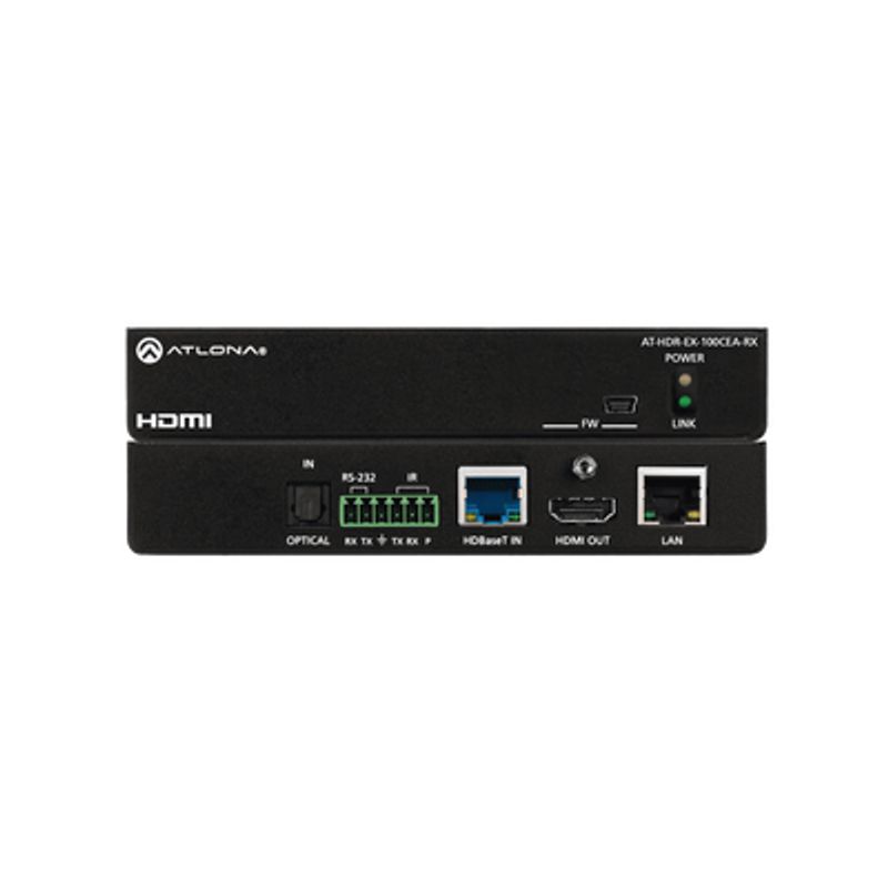 Receptor 4k Hdr Hdbaset Con Control Ethernet Y Alimentación Remota