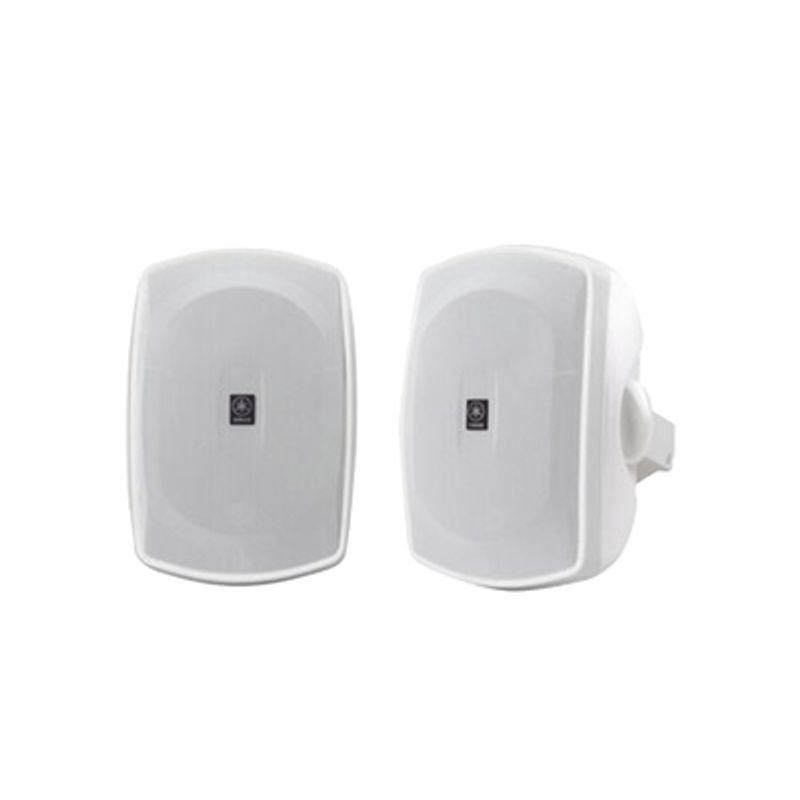 Altavoz De Montaje En Superficie De 2 Vias  Woofer 6.5  Tweeter 1  Semiexterior  6 Ohms  Par  Color Blanco