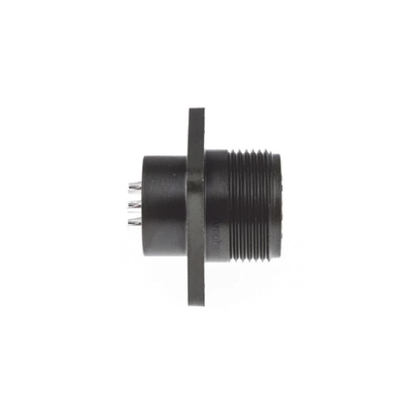 Conector Hembra Circular  De 6 Terminales Para Uso Rudo Amphenol 