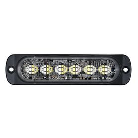 luz auxiliar de 12 led rojoazul sae bisel negro lente transparente214256