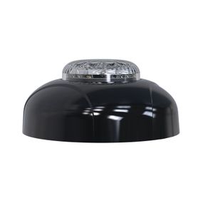 estrobo oculto de 12 led brida negra 12 vcd rojoazul lente transparente226470