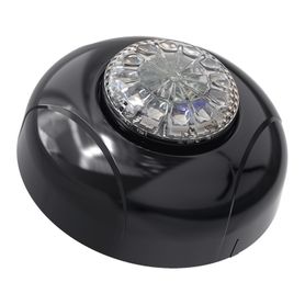 estrobo oculto de 12 led brida negra 12 vcd rojoazul lente transparente226470