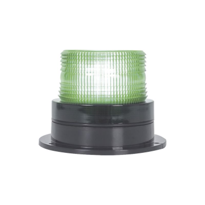 Burbuja Brillante De Larga Vida Útil Con 8 Leds Color Verde Domo Verde 110 Vca