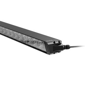 barra de luces de 8 módulos 32 led  ámbar sae clase 1 con controlador de 8 interruptores226455