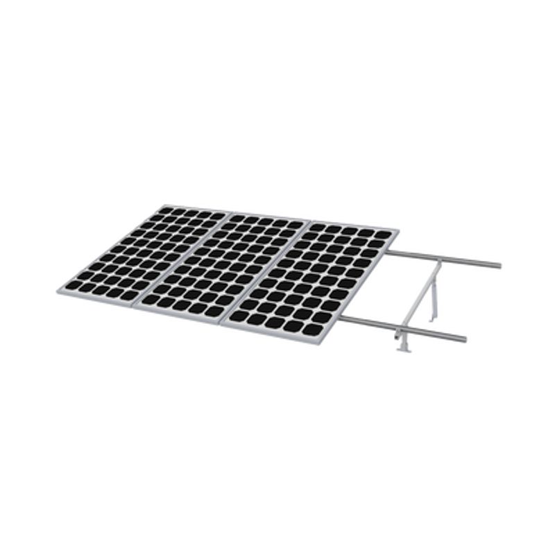 Montaje Para Panel Solar Riel 5 De 5400mm Para Módulos Con Espesor De 35mm Velocidad De Viento Máx. 190km/h