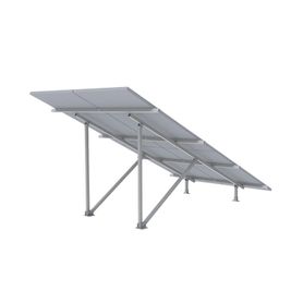 montaje para panel solar 2x2 riel 5 de 2700mm para módulos con espesor de 3035mm vel de viento máx 136kmh224465