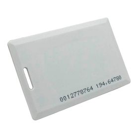 zkteco idcardkr2k  paquete con 10 tarjetas compatibles con lectores rfid con frecuencia de 125 khz  tarjeta perforada de 188 mm