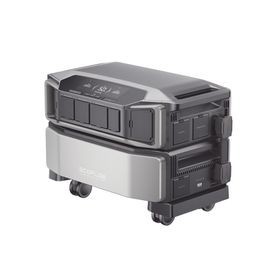 ecoflow delta pro ultra 72kw incluye bateria de litio lfp 6kwh sincronización para mayor potencia carga solar hasta 4000w capac