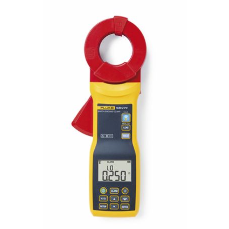 medidor de resistencia a tierra y corriente de fuga de gancho terrómetro  conexión fluke connect cat iii y cat iv tensión máxim