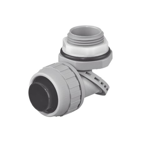 Conector Multi Posición De Nylon De 1 Para Tuberia Liquidtight Polytuff.