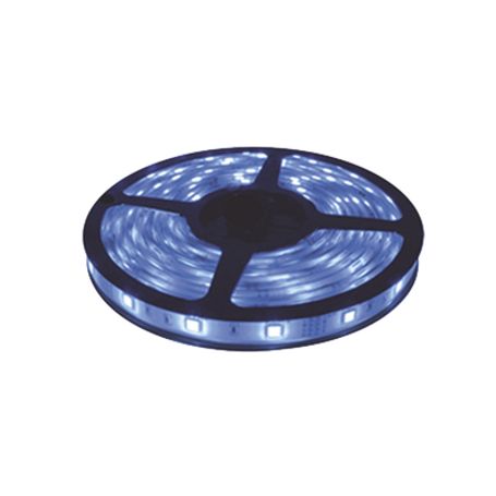 Tira Led De 5 M / Color Azul / Uso Exterior / Potencia 15 W / 420 Lm/ 12 V Cd / Ip 65.