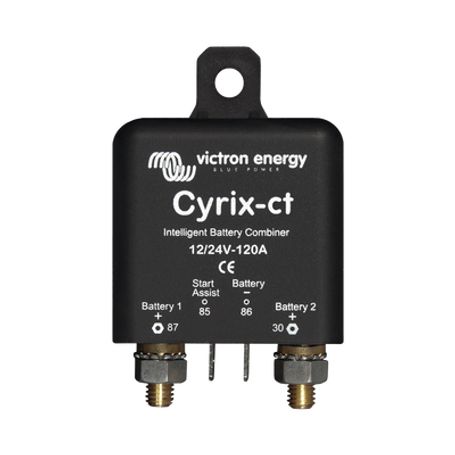 Cyrixct 12/24 V 120 A / Combinador Inteligente De Baterias En Vehiculos Y Embarcaciones