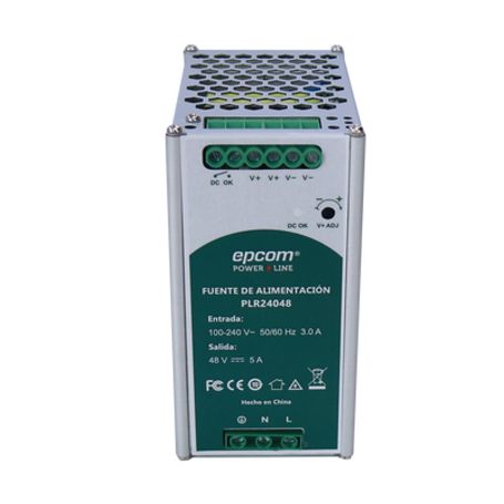 Fuente De Alimentacion 48 Vcc / Din Riel /  5 Amperes / 240 W 