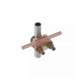 conector mecánico para cable calibre 4 a 20 awg  paralelo o 90° a tubo de 38 o varilla de 58  34212072