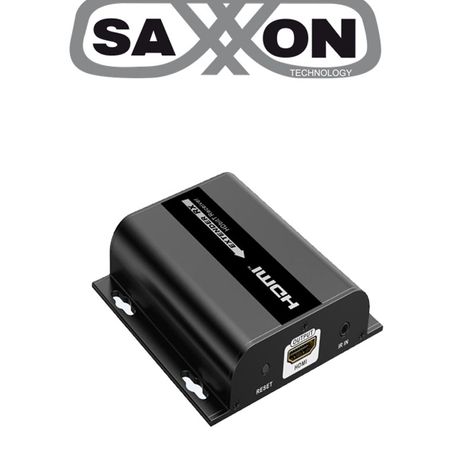 Saxxon Lkv38340rx Receptor De Video Hdmi Sobre Ip/ Cat 5e/ 6/ Hasta 120 Metros / Resolucion 1080p/ Hdbit/ Receptor De Ir/ Plug A