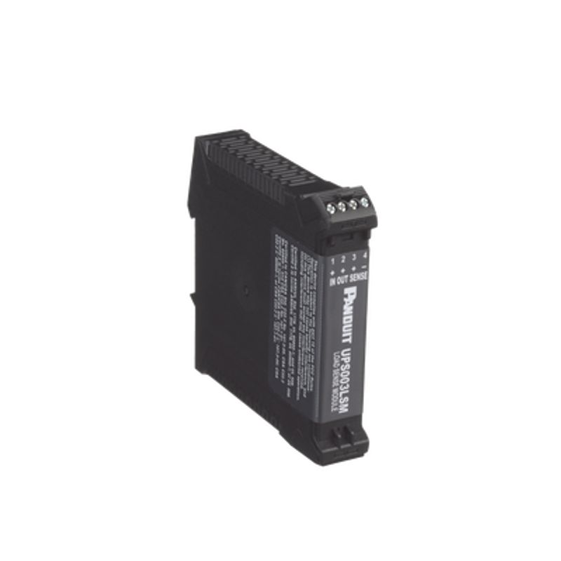 Sensor De Carga Para Ups Industrial De Panduit Ups00100dc De Montaje En Riel Din Color Negro           