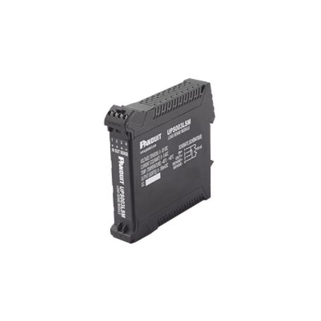 Sensor De Carga Para Ups Industrial De Panduit Ups00100dc De Montaje En Riel Din Color Negro           