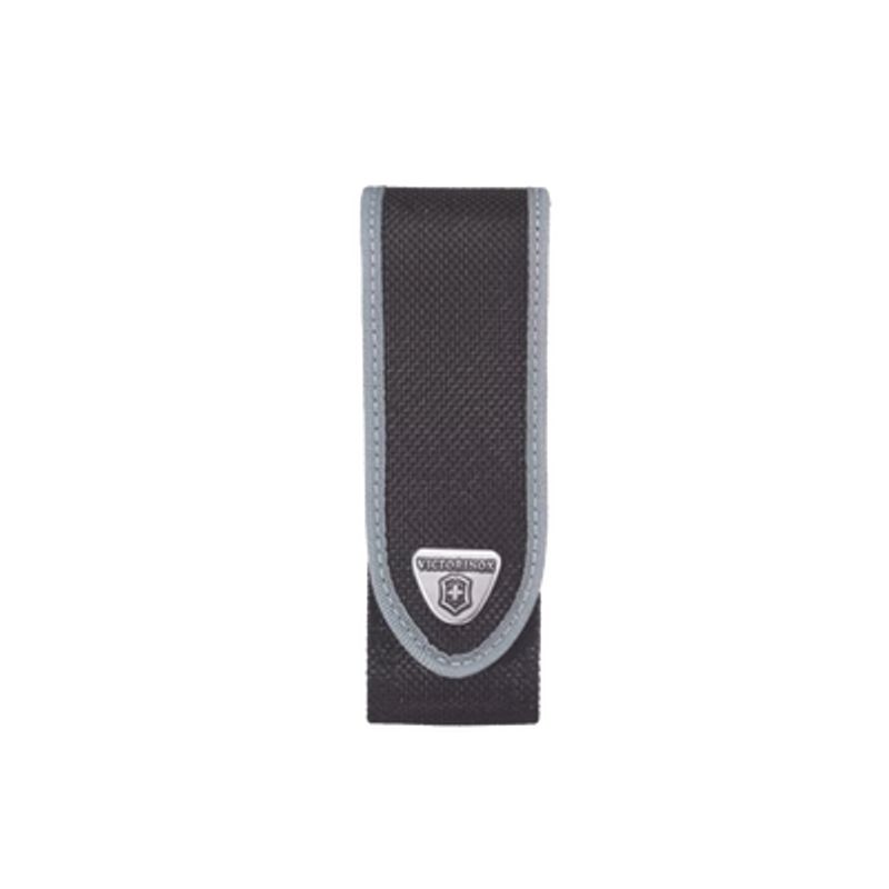 Funda Victorinox Fabricada En Nailon Color Negro Para Navaja Swisstool.