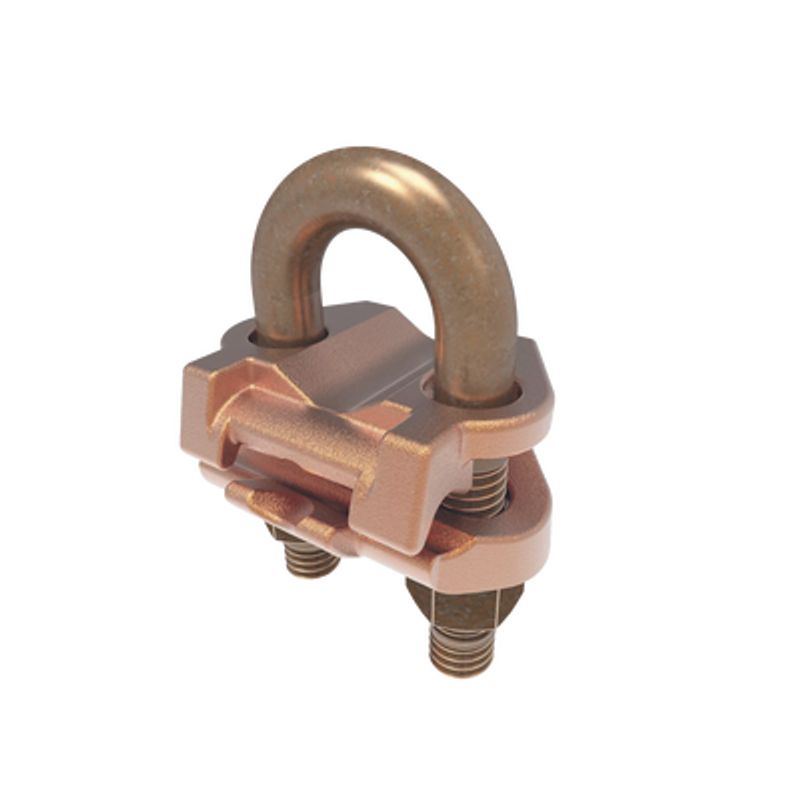 Conector Mecánico Para Cable Calibre 2/0 Awg A 250 Kcmil / Paralelo O 90° A Tubo De 3/8 O Varilla De 5/8  3/4.
