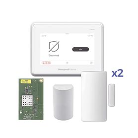 sistema de alarma con pantalla touch de 7 compatible con sensores inalambricos dsc bosh 2gigiti y serie 5800 agregando el modul