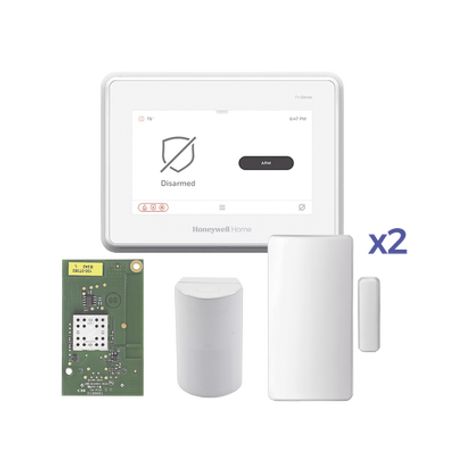 Sistema De Alarma Con Pantalla Touch De 7 Compatible Con Sensores Inalambricos Dsc Bosh 2gigiti Y Serie 5800 Agregando El Modulo