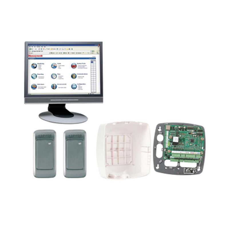 Kit De Control De Acceso Con Controlador Netaxs(interfaz Web Para 2 Puertas) / 2 Lectoras