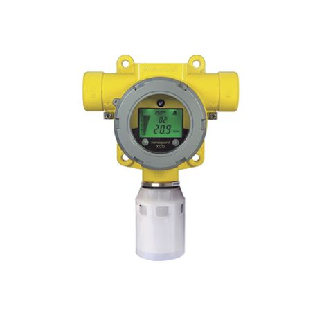 Detector Fijo De Gas Con Sensor Ec De Sulfuro De Hidrógeno De 0 A 50 Ppm Para Gases Combustibles Salida 420 Ma Ul/cul/inmetro 2x