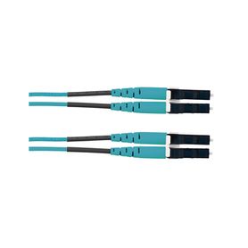 jumper de fibra optica multimodo 50125 om3 lclc duplex lszh cero halógenos color aqua 5 metros188604