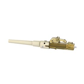 conector de fibra óptica lc simplex opticam multimodo 62125 om1 prepulido color marfil182678