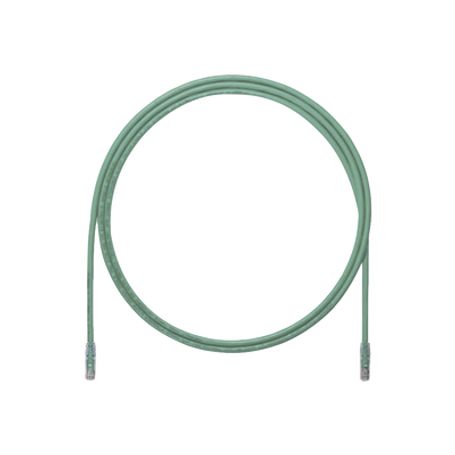 cable de parcheo utp cat6a 24 awg cm color verde 5 ft