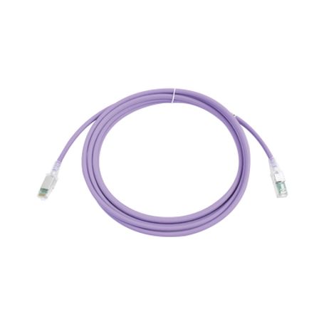 Patch Cord Zmax Cat6a S/ftp Cm/ls0h 10ft Color Violeta