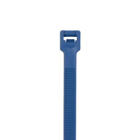 Cincho Panty® 203mm Largo X 3.4mm Ancho Intermedio De Polipropileno Y Metal Detectable Color Azul Oscuro. 100 Piezas