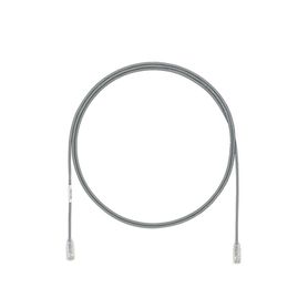 cable de parcheo utp cat6a cmlszh diámetro reducido 28awg color gris 15ft
