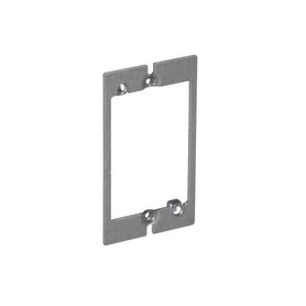 adaptador de placa de pared de una salida material crszinc178528