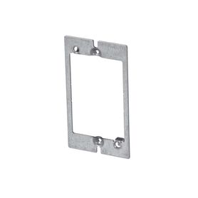 adaptador de placa de pared de una salida material crszinc178528