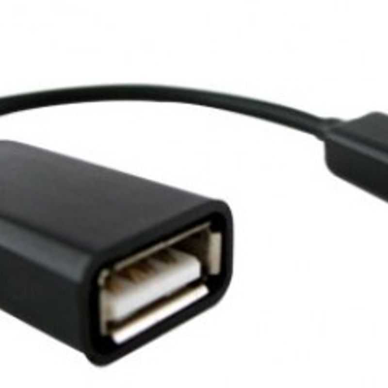 Cable USB a OTG BROBOTIX 097242 USB Negro TL1 
