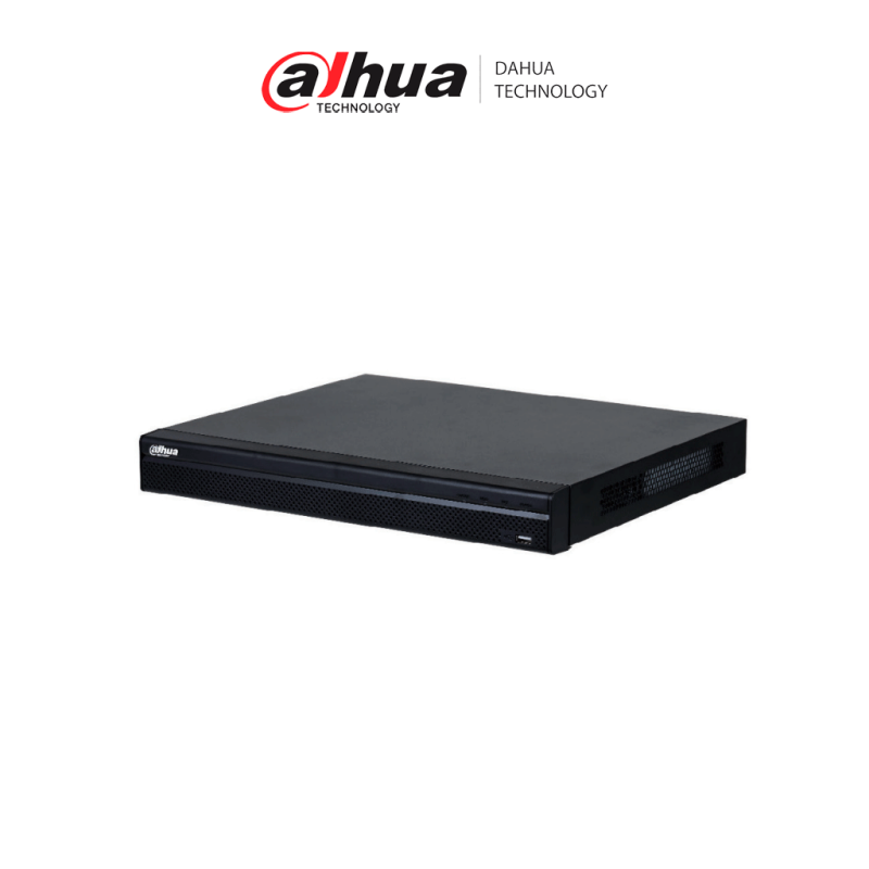 DAHUA DHI-NVR4216-16P-4KS3 NVR de 8 MP/ 4k / 16 Canales IP/ 16 Puertos PoE