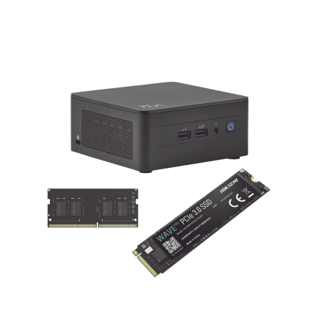 ASUS NUC KIT / ESTACION DE TRABAJO / CORE I3 13VA GENERACION / RAM 16GB / SSD 256GB