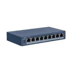 Switch Poe / No Administrable / 8 Puertos 10/100 Mbps Poe / 1 Puerto 1000 Mbps Uplink / Poe Hasta 300 Metros / 60 W